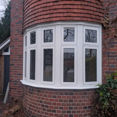 Recent window project completed in Leicester