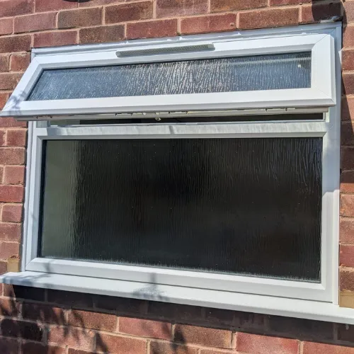Recent window project completed in Leicester